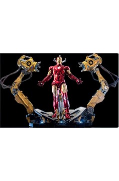 Iron Man Mark Iv With Gantry 1/4 Set Hot Toy