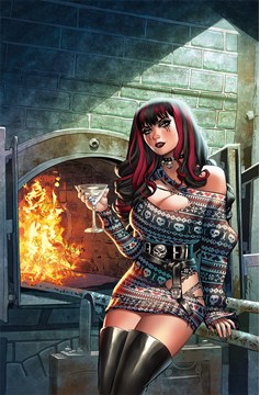 Grimm Fairy Tales 2022 Holiday Pinup Special Volume 1 Cover D Ortiz