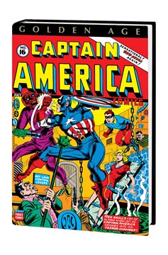Golden Age Captain America Omnibus Hardcover Volume 2 Avison Direct Market Variant