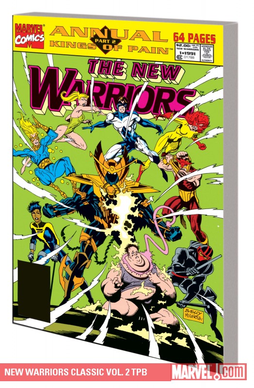 New Warriors Classic Volume 2 Graphic Novel
