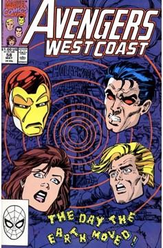Avengers West Coast #58 [Direct]-Fine
