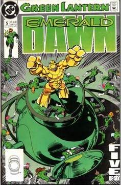 Green Lantern: Emerald Dawn #5 [Direct]-Near Mint (9.2 - 9.8)