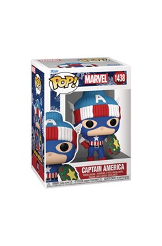 Marvel Holiday Captain America Funko Pop! Vinyl Figure #1438