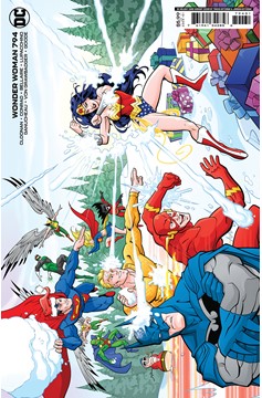 Wonder Woman #794 Cover C Travis Kotzebue & Jordan Kotzebue DC Holiday Card Card Stock Variant (2016)