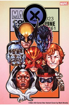 X-Men #23 Mark Brooks Corner Box Variant (2021)