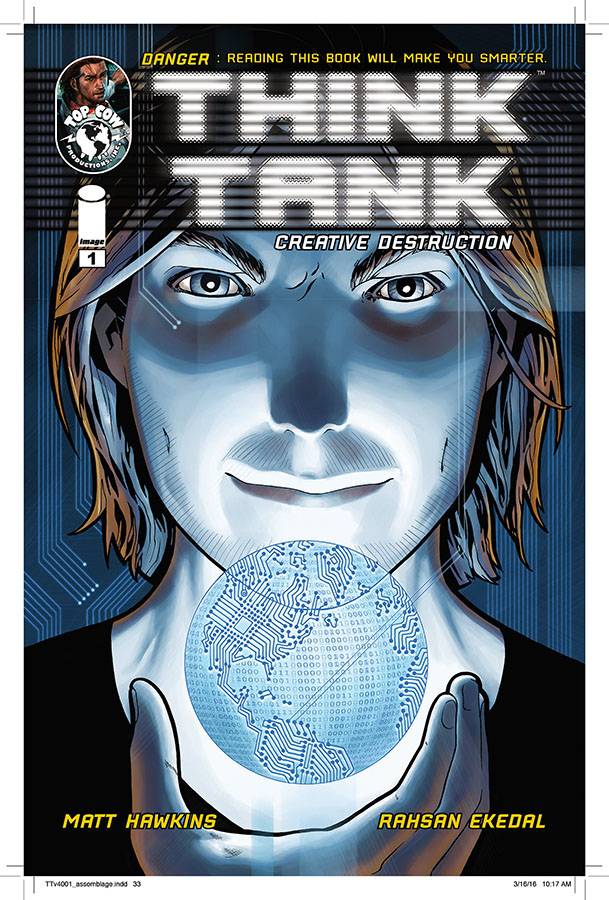 Think Tank Creative Destruction #1 Cover B Ekedal