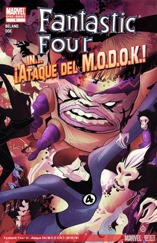 Fantastic Four In...ataque Del M.o.d.o.k.! #1 (2010)
