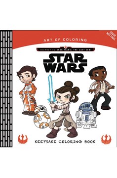 Art of Coloring Journey To Star Wars Last Jedi Keepsake Soft Cover