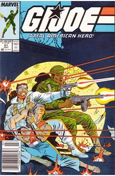 G.I. Joe, A Real American Hero #61 [Newsstand]