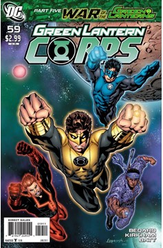 Green Lantern Corps #59 (War of the Green Lanterns) (2006)