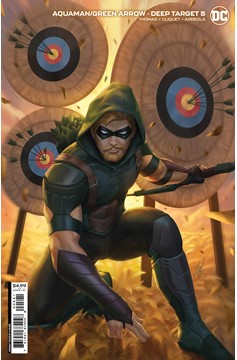 Aquaman Green Arrow Deep Target #5 Cover B Ejikure Card Stock Variant (Of 7)