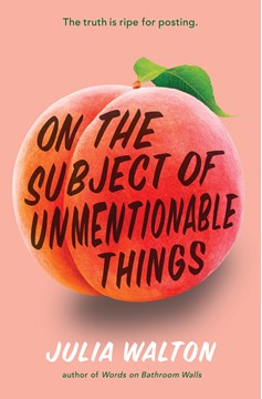 On The Subject Of Unmentionable Things (Hardcover Book)