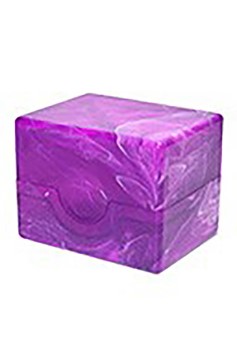 Spectrum: Marble Prism Deck Case: Charoite Purple