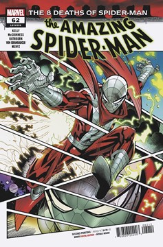 Amazing Spider-Man #62 2nd Printing Edition McGuinness Variant