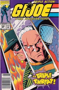 G.I. Joe, A Real American Hero #124 [Newsstand]-Very Good (3.5 – 5)