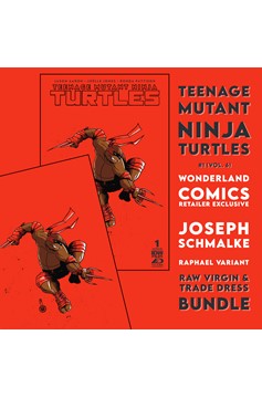 Teenage Mutant Ninja Turtles  Volume 6 #1 Wonderland Comics Retailer Exclusive Raphael Bundle