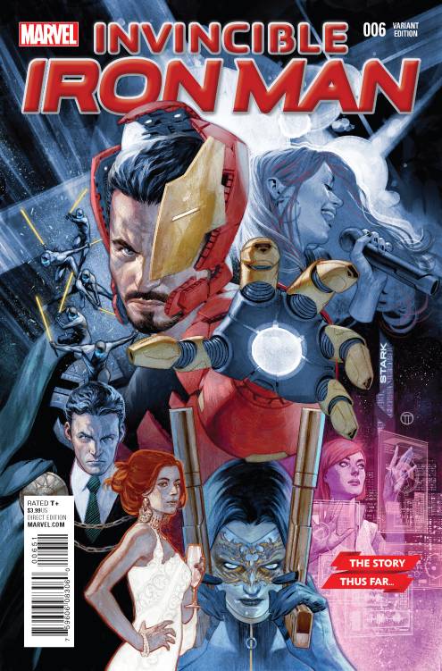 Invincible Iron Man #6 (Tedesco Story Thus Far Variant) (2015)