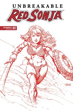 Unbreakable Red Sonja #2 Cover U 10 Copy Last Call Incentive Finch Fiery Red