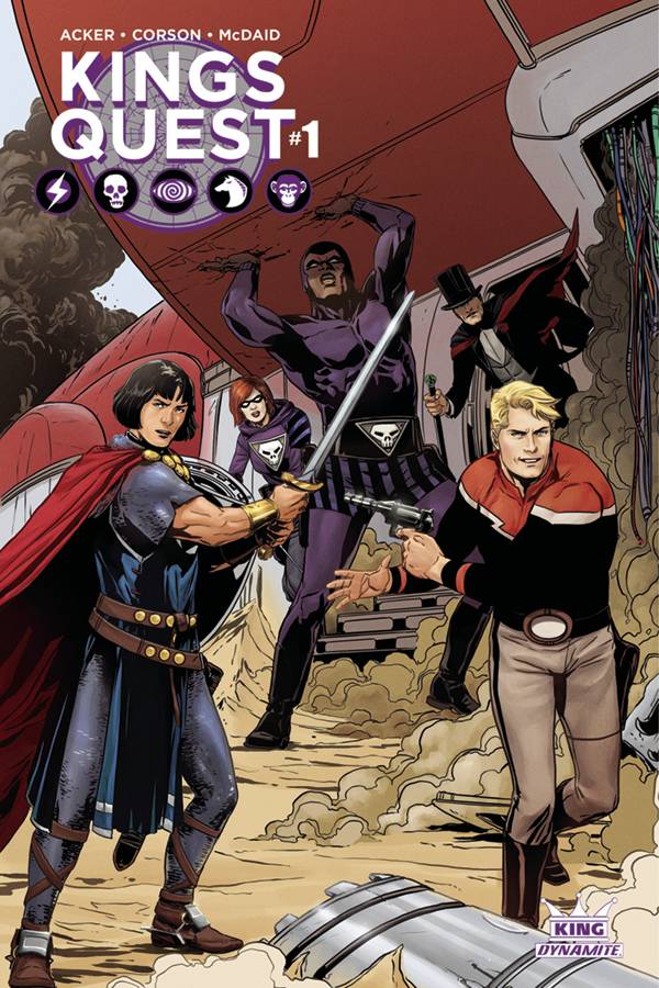 Kings Quest #1 Cover A Laming
