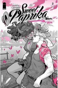 Mirka Andolfo's Sweet Paprika Black White & Pink #2 Cover B Xongbros Variant