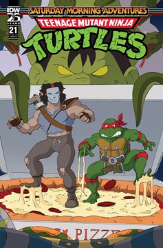 Teenage Mutant Ninja Turtles Saturday Morning Adventures Continued! #21 Cover A Schoening