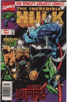 The Incredible Hulk #456 [Newsstand]-Very Good (3.5 – 5) [1St App. of Hulk As War]