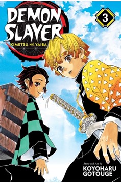 Demon Slayer Kimetsu No Yaiba Manga Volume 3 (2023)