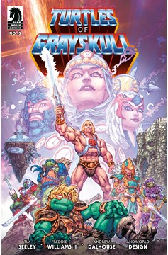 Masters of the Universe/Teenage Mutant Ninja Turtles: Turtles of Grayskull #2 Cover A (Freddie E. Williams II)