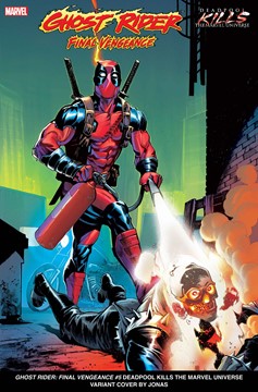 Ghost Rider: Final Vengeance #5 Jonas Scharf Deadpool Kills the Marvel Universe Variant