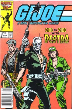 G.I. Joe, A Real American Hero #57 [Newsstand]