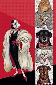 Disney Villains Cruella De Vil #2 Cover F 1 for 10 Incentive Lusky Virgin