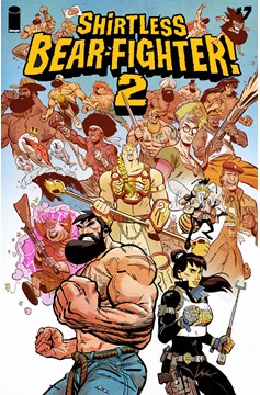 Shirtless Bear-Fighter 2 #7 Cover B Vendrell (Of 7)