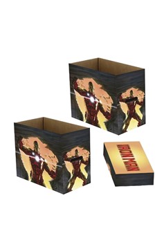 Marvel Invincible Iron Man Comic Storage Box