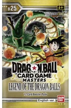 Dragon Ball Super Masters TCG Zenkai Set 8 Booster Pack Legend of the Dragon Balls