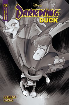Darkwing Duck #8 Cover I 1 for 15 Incentive Andolfo Black & White