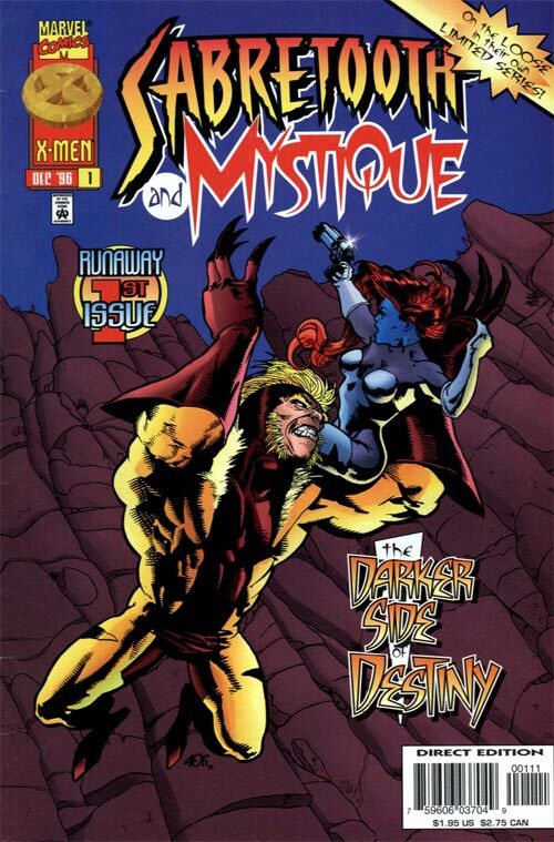 Sabretooth And Mystique Limited Series Bundle Issues 1-4