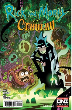 Rick and Morty Vs Cthulhu #1 Cover A Troy Little (Mature) (Of 4)