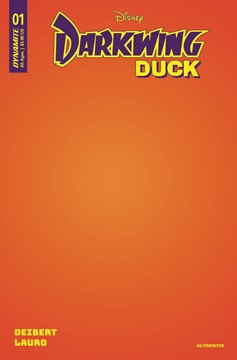Darkwing Duck #1 Cover ZC Last Call Orange Blank Authentix