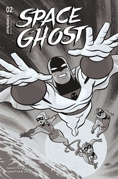 Space Ghost #2 Cover O 1 for 20 Incentive Cho Black & White