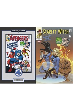 Scarlet Witch #8 Marcus To Fantastic Four Homage Variant