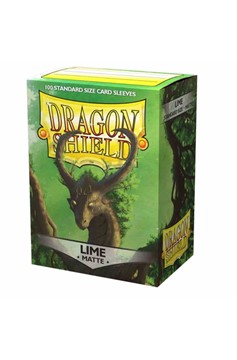 Dragon Shield 100Ct Box Matte Lime 