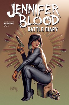 Jennifer Blood Battle Diary #3 Cover A Linsner (Mature)