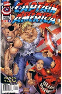 Captain America #2 [Direct Edition]-Fine (5.5 – 7)