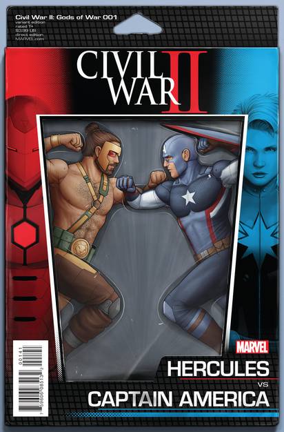 Civil War II Gods of War #1 Christopher Action Figure Variant