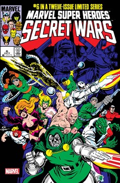 Marvel Super Heroes Secret Wars Facsimile #6 Foil Variant