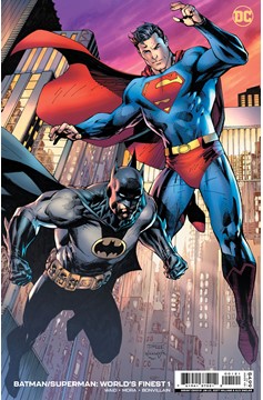 Batman Superman Worlds Finest #1 Cover B Jim Lee Card Stock Variant