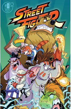 Street Fighter Prime #0 Cover E 1 for 5 Incentive Gordine