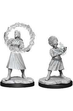 Magic the Gathering Unpainted Minis Wave 15 Rootha & Zimone 