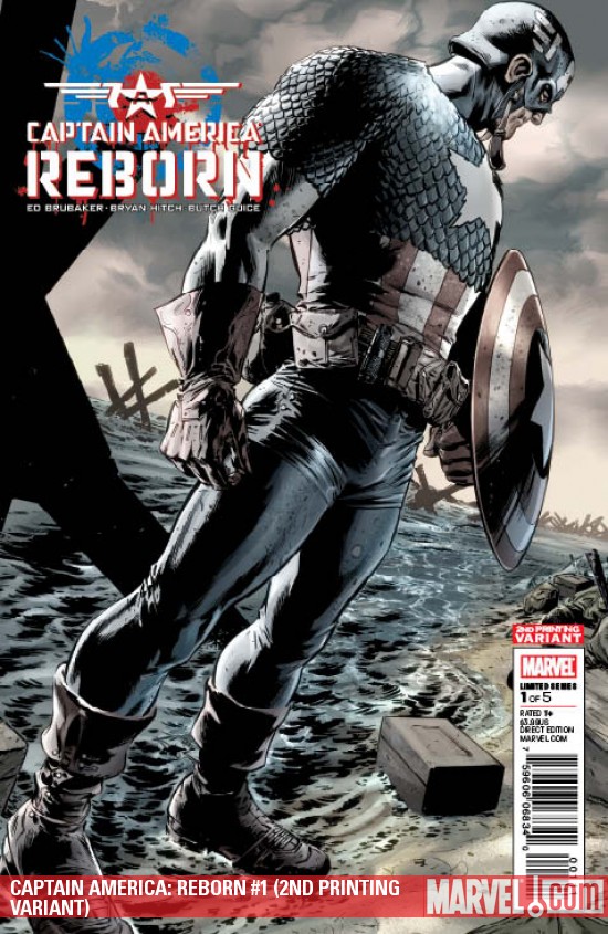 Captain America Reborn #1 (2nd Printing Variant) (2009)