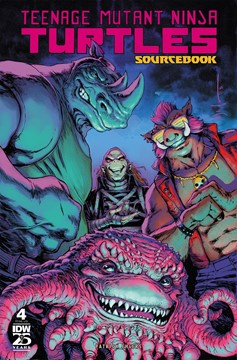 Teenage Mutant Ninja Turtles Sourcebook #4 Cover A Wachter